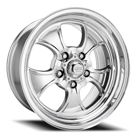 American Racing VN550 Hopster Wheel - 15x7 Polished Rim (5x114.3 Bolt Pattern, -5mm Offset, 72.6m...