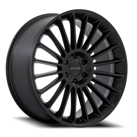 Status ST003 Venti Wheel - 22x9.5 Matte Black Rim (6x135 Bolt Pattern, +25mm Offset, 87.1mm Hub)