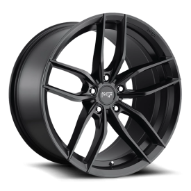 Niche M203 Vosso Wheel - 18x8 Matte Black Rim (5x114.3 Bolt Pattern, +40mm Offset, 72.6mm Hub)