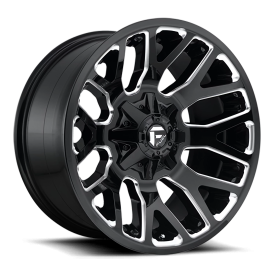 Fuel Warrior Wheels - Gloss Black / Milled