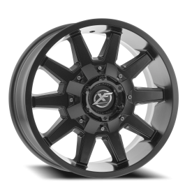 XF Off-Road XF-219 MATTE BLACK - 17X9 - 5x127 BP, 0MM Offset (1 Wheel)