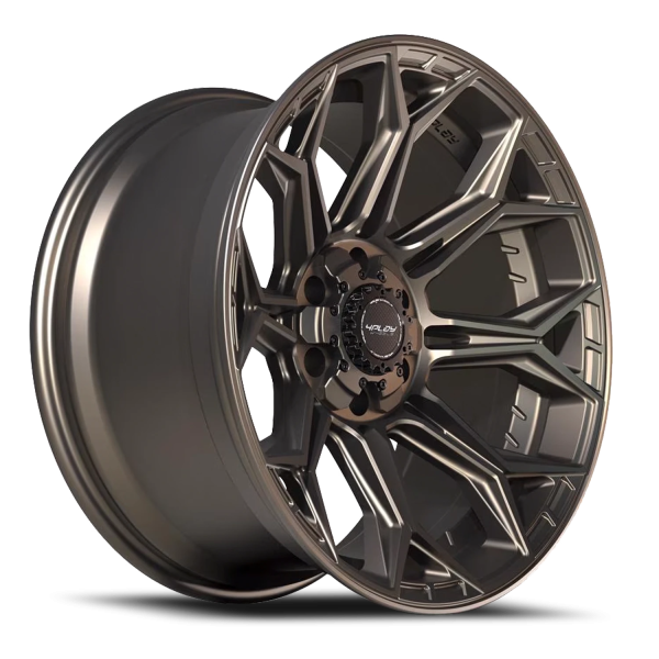 4PLAY 4P83 Gen3 Wheel - 22x10 Bronze Rim (6x135/139.7 Bolt Pattern, -18mm Offset, 106.1mm Hub)