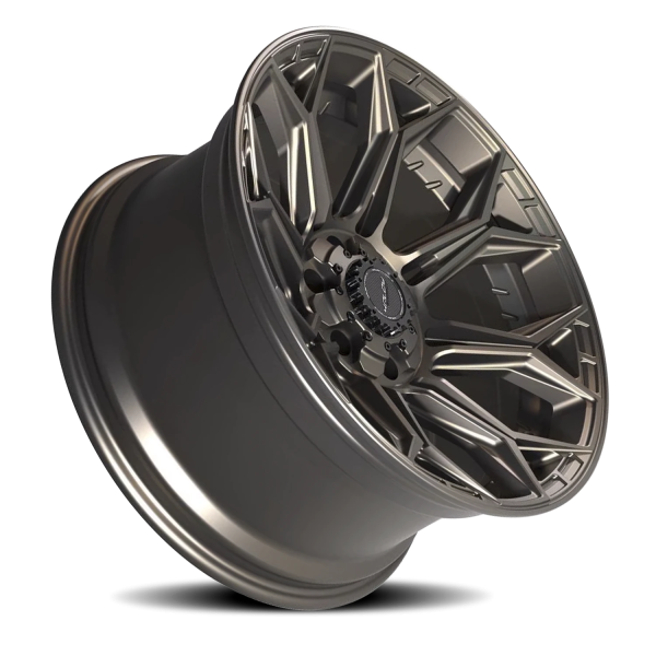 4PLAY 4P83 Gen3 Wheel - 22x10 Bronze Rim (6x135/139.7 Bolt Pattern, -18mm Offset, 106.1mm Hub)