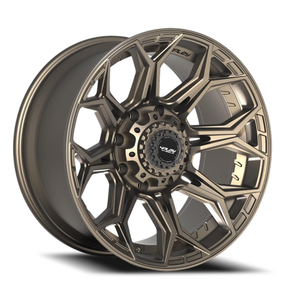 4PLAY 4P83 Gen3 Wheel - 22x10 Bronze Rim (8x170 Bolt Pattern, -18mm Offset, 124.9mm Hub)