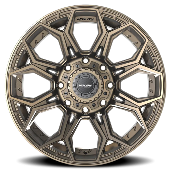 4PLAY 4P83 Gen3 Wheel - 22x10 Bronze Rim (8x170 Bolt Pattern, -18mm Offset, 124.9mm Hub)