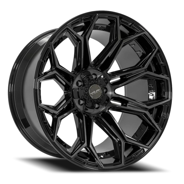 4PLAY 4P83 Gen3 Wheel - 24x10 Gloss Black Rim (6x139.7/135 Bolt Pattern, +18mm Offset, 106.1mm Hu...