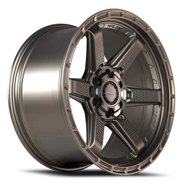 4PLAY 4PS63 Sport 2.0 Wheel - 17x9 Bronze Rim (5x127/139.7 Bolt Pattern, -6mm Offset, 87.1mm Hub)