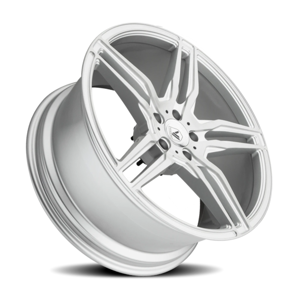 Asanti Black Label ABL-12 Orion Wheel - 19x9.5 Brushed Silver Rim (5x120 Bolt Pattern, +45mm Offs...