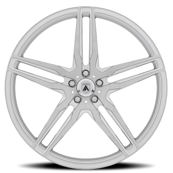Asanti Black Label ABL-12 Orion Wheel - 19x9.5 Brushed Silver Rim (5x120 Bolt Pattern, +45mm Offs...