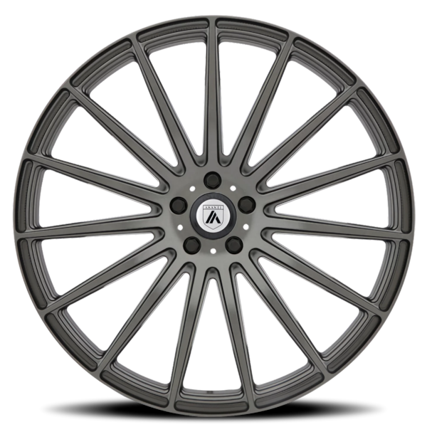 Asanti Black Label ABL-14 Polaris Wheel - 20x10.5 Matte Graphite Rim (5x120 Bolt Pattern, +38mm O...