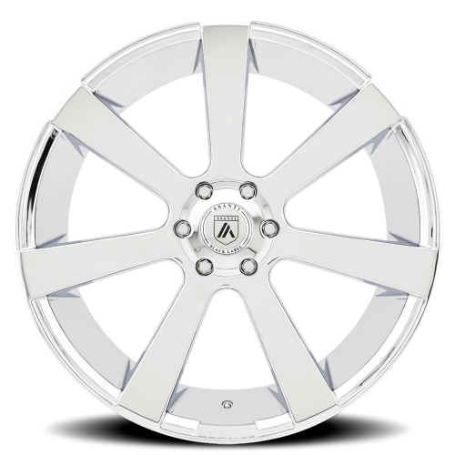 Asanti Black Label ABL-15 Apollo Wheel - 22x9 Chrome Rim (6x139.7 Bolt Pattern, +15mm Offset, 106...