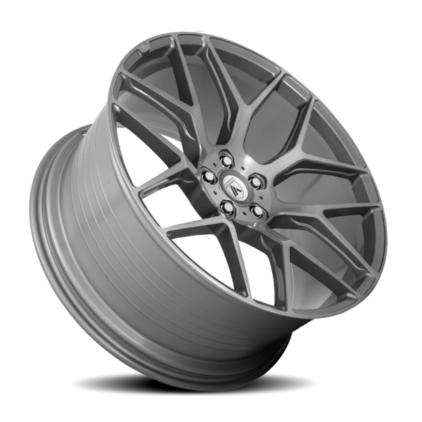 Asanti Black Label ABL-27 Dynasty Wheel - 20x10.5 Brushed Titanium Rim (5x114.3 Bolt Pattern, +38...