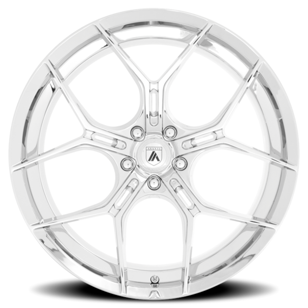 Asanti Black Label ABL-37 Monarch Wheel - 20x9 Chrome Rim (5x114.3 Bolt Pattern, +38mm Offset, 72...