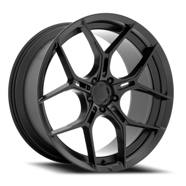 Asanti Black Label ABL-37 Monarch Wheel - 22x10.5 Satin Black Rim (5x112.0 Bolt
