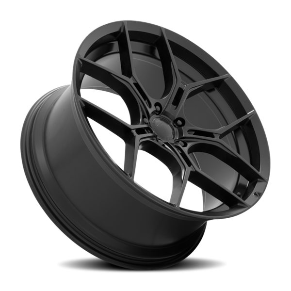 Asanti Black Label ABL-37 Monarch Wheel - 20x9 Satin Black Rim (5x114.3 Bolt Pattern, +38mm Offse...