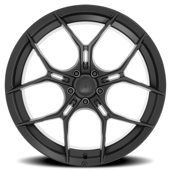 Asanti Black Label ABL-37 Monarch Wheel - 22x9 Satin Black Rim (5x115 Bolt Pattern, +15mm Offset,...