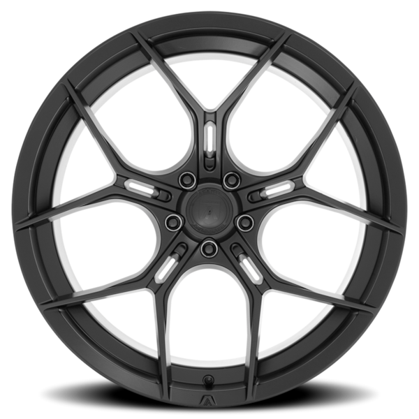 Asanti Black Label ABL-37 Monarch Wheel - 20x10.5 Satin Black Rim (5x112 Bolt Pattern, +40mm Offs...