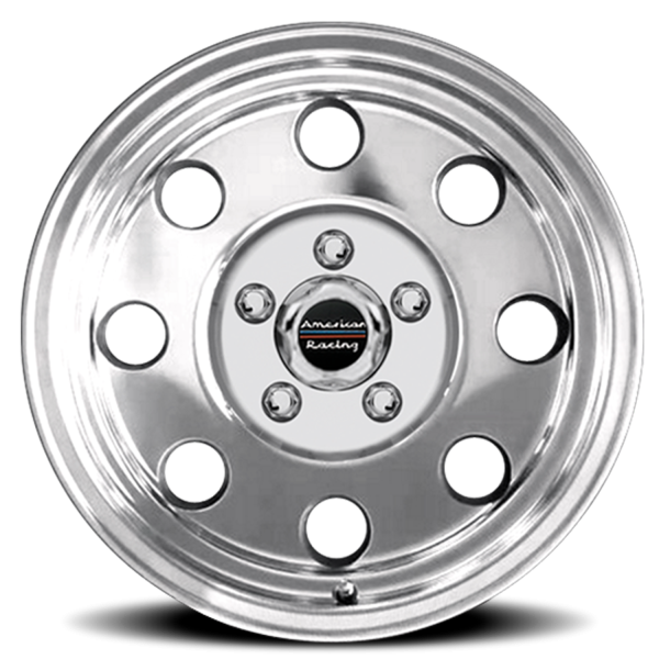 American Racing AR172 Baja Wheel - 15x10 Polished Rim (5x114.3 Bolt Pattern, -43mm Offset, 83.06m...