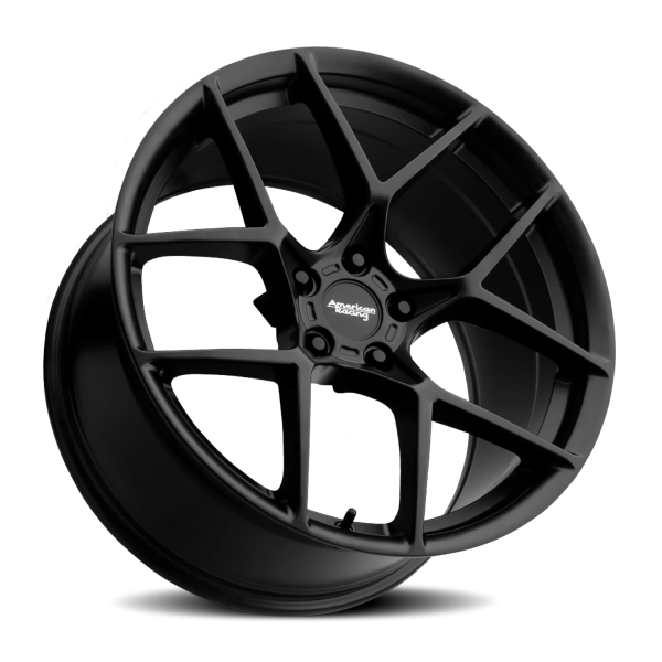 American Racing AR924 Crossfire Wheel - 20x10 Satin Black Rim (5x120.65 Bolt Pattern, +75mm Offse...