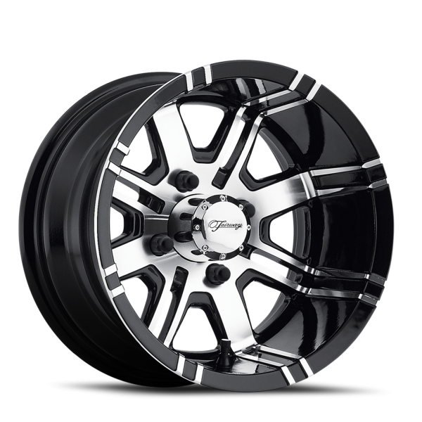 Fairway Alloys Aggressor Wheels - Gloss Black / Machined