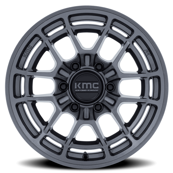 KMC KM732AX Archer Wheel - 17x8.5 Matte Anthracite Rim (6x139.7 Bolt Pattern, +25mm Offset, 106.1...