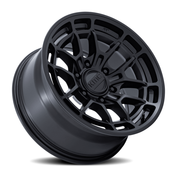 KMC KM732MX Archer Wheel - 17x8.5 Matte Black Rim (6x139.7 Bolt Pattern, +25mm Offset, 106.1mm Hu...