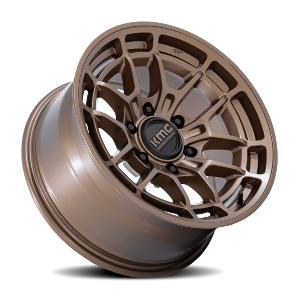 KMC KM732ZX Archer Wheel - 17x8.5 Matte Bronze Rim (6x139.7 Bolt Pattern, 0mm Offset, 106.1mm Hub...