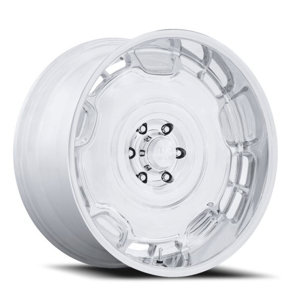 US Mags UC146HX Arlington Wheel - 20x8.5 Polished Rim (6x139.7 Bolt Pattern, +1mm Offset, 106.1mm...