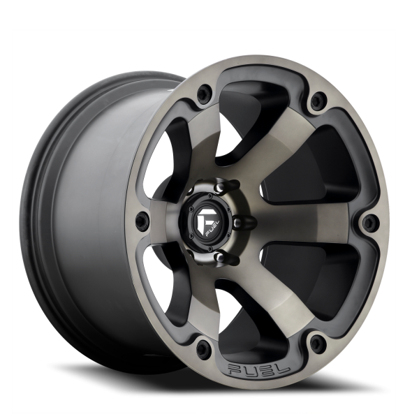 FUEL 1PC D564 MATTE BLACK DOUBLE DARK TINT - 18X9 - 5X150 BP, 20MM Offset 1 Whl