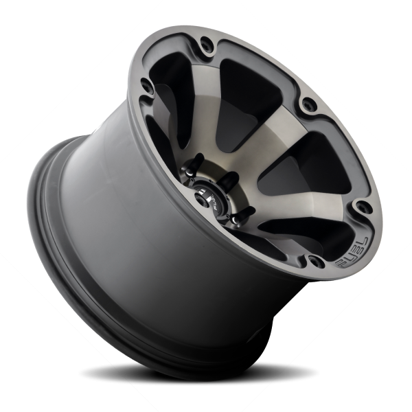 FUEL 1PC D564 MATTE BLACK DOUBLE DARK TINT - 18X9 - 5X150 BP, 20MM Offset 1 Whl