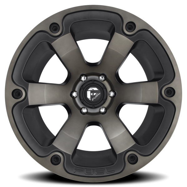 FUEL 1PC D564 MATTE BLACK DOUBLE DARK TINT - 18X9 - 5X150 BP, 20MM Offset 1 Whl