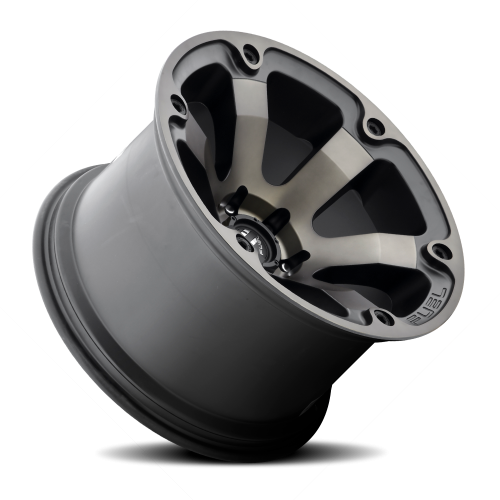 FUEL 1PC D564 MATTE BLACK DOUBLE DARK TINT - 18X9 - 8X170 BP, 1MM Offset 1 Wheel