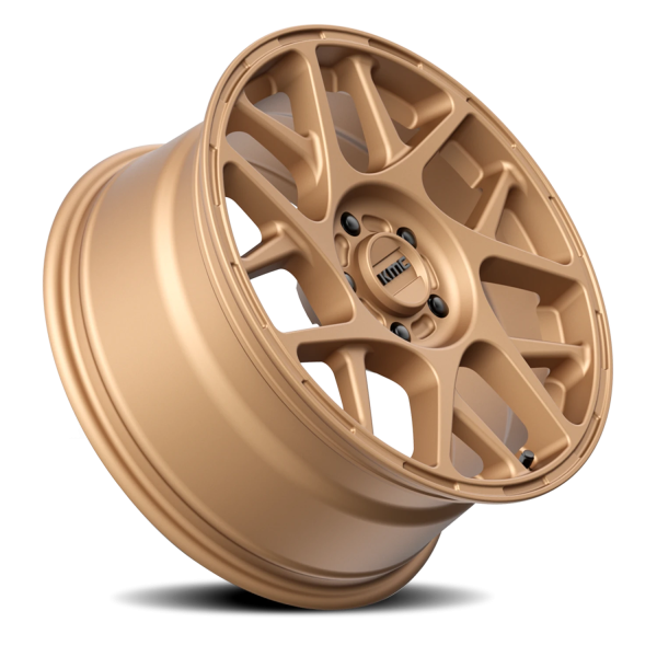 KMC KM708 Bully Wheel - 17x8 Matte Bronze Rim (5x110 Bolt Pattern, +38mm Offset, 72.6mm Hub)