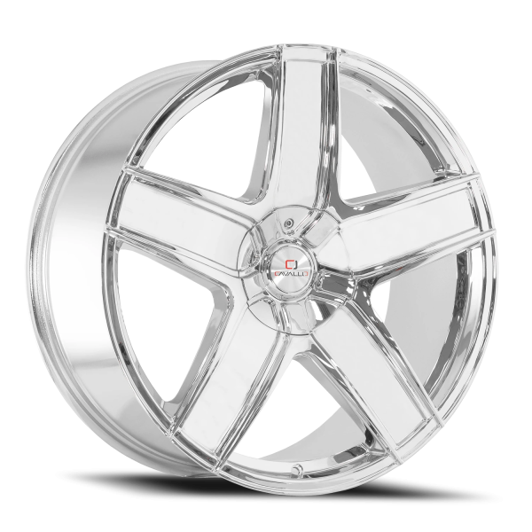 Cavallo CLV-31 Wheel - 20x8.5 Chrome Rim (5x114.3/120 Bolt Pattern, +35mm Offset, 74.1mm Hub)