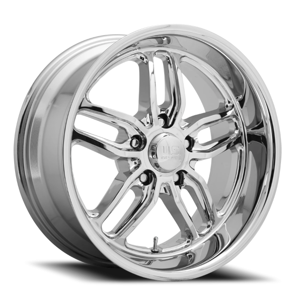 US Mags U127 CTEN Wheel - 20x8.5 Chrome Rim (5x120.65 Bolt Pattern, +7mm Offset, 72.56mm Hub)