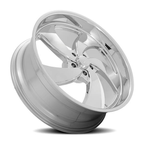 US Mags U132 Desperado 5 Wheel - 20x8 Chrome Rim (5x120.65 Bolt Pattern, +1mm Offset, 72.56mm Hub...