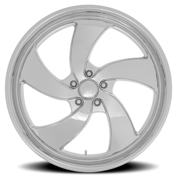 US Mags U132 Desperado 5 Wheel - 20x8 Chrome Rim (5x120.65 Bolt Pattern, +1mm Offset, 72.56mm Hub...