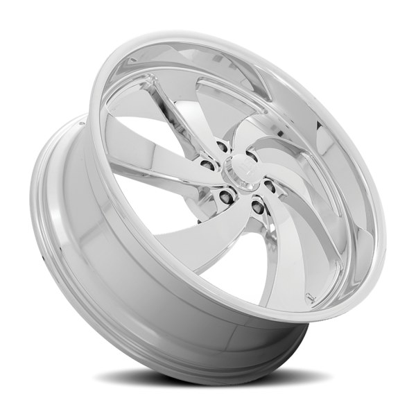 US Mags U132 Desperado 6 Wheel - 22x9 Chrome Rim (6x139.7 Bolt Pattern, +25mm Offset, 78.1mm Hub)