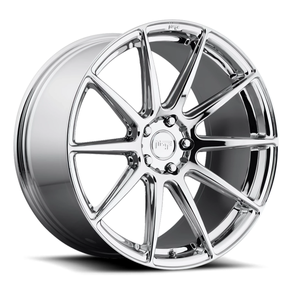 Niche M148 Essen Wheel - 19x8.5 Chrome Rim (5x120 Bolt Pattern, +35mm Offset, 72.6mm Hub)