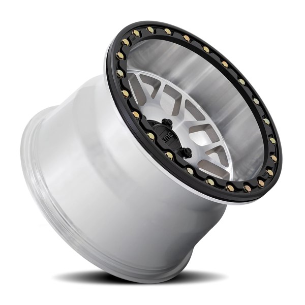 KMC UTV Grenade Beadlock UTV KS235 Wheels - Machined Silver