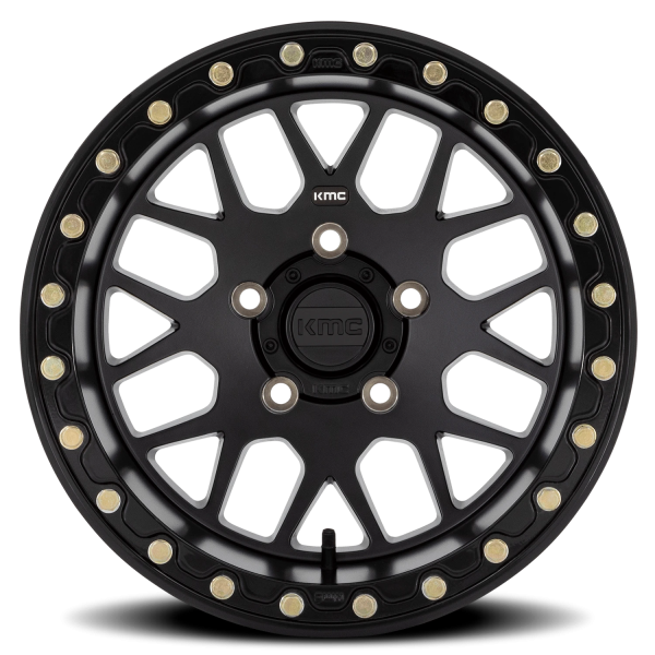 KMC UTV Grenade Beadlock UTV KS235 Wheels - Satin Black