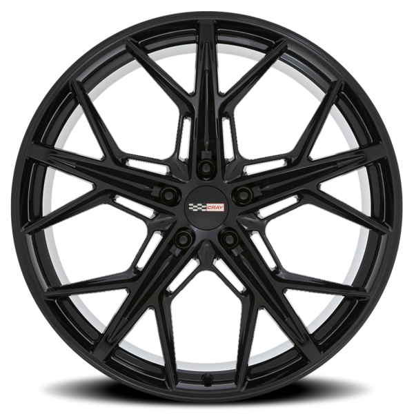 Cray Hammerhead Wheel - 21x9 Gloss Black Rim (5x120 Bolt Pattern, +38mm Offset, 67.06mm Hub)
