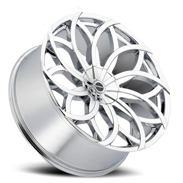 Strada S61 Huracan Wheel - 20x8.5 Chrome Rim (5x114.3/120 Bolt Pattern, +30mm Offset, 74.1mm Hub)