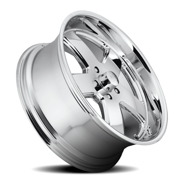 US Mags U116 Hustler Wheel - 20x8 Chrome Rim (5x127 Bolt Pattern, +1mm Offset, 78.1mm Hub)