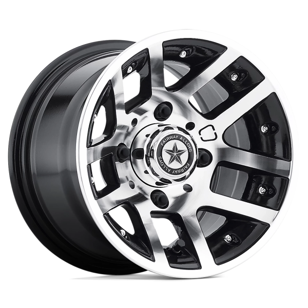 Fairway Alloys Illusion Wheels - Gloss Black / Machined