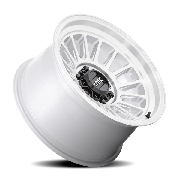 KMC KM724 Impact OL Wheel - 17x9 Machined Silver Rim (6x139.7 Bolt Pattern, -12mm Offset, 106.1mm...