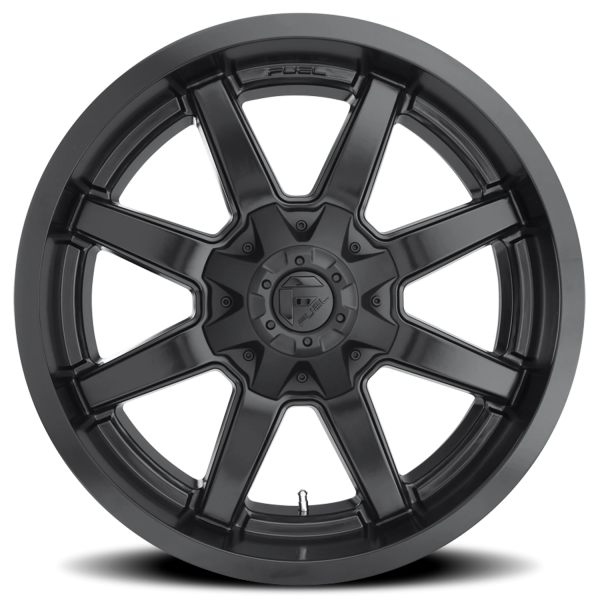 FUEL 1PC D436 SATIN BLACK - 18X9 - 6X135/5.5 BP, 20MM Offset (1 Wheel)