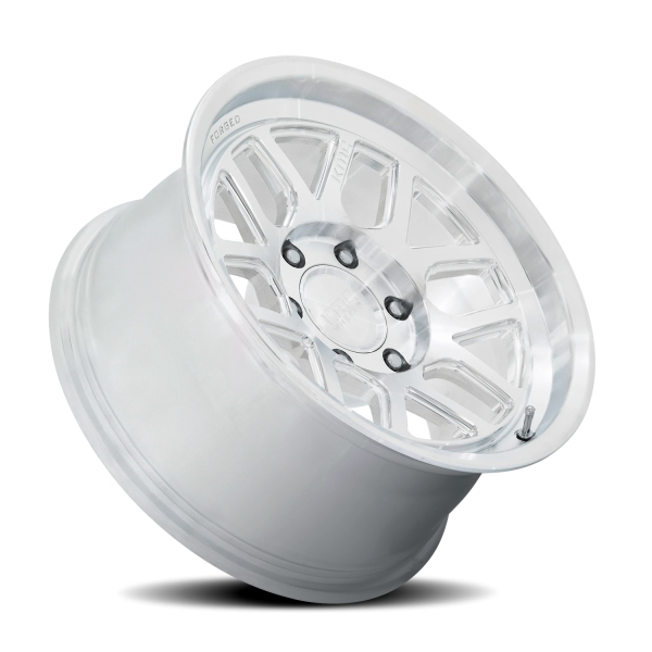 KMC KM446 Mesa Forged Monoblock Wheel - 18x9 Machined Raw Machined Rim (6x139.7 Bolt Pattern, +18...