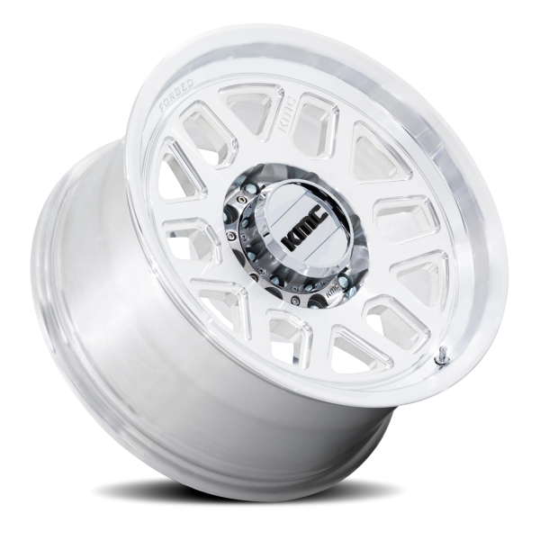 KMC KM451 Mesa Forged Monoblock Wheel - 18x9 Machined Raw Machined Rim (8x165.1 Bolt Pattern, -12...