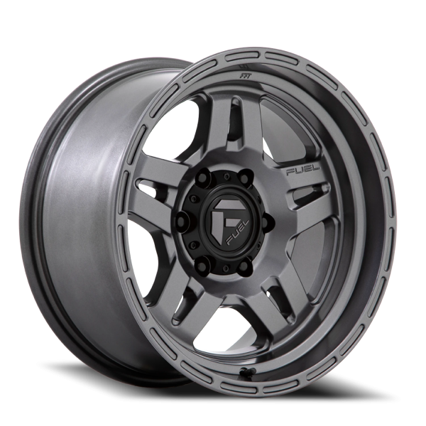 FUEL 1PC D801 MATTE GUNMETAL - 18X9 - 6X135 BP, 1MM Offset (1 Wheel)